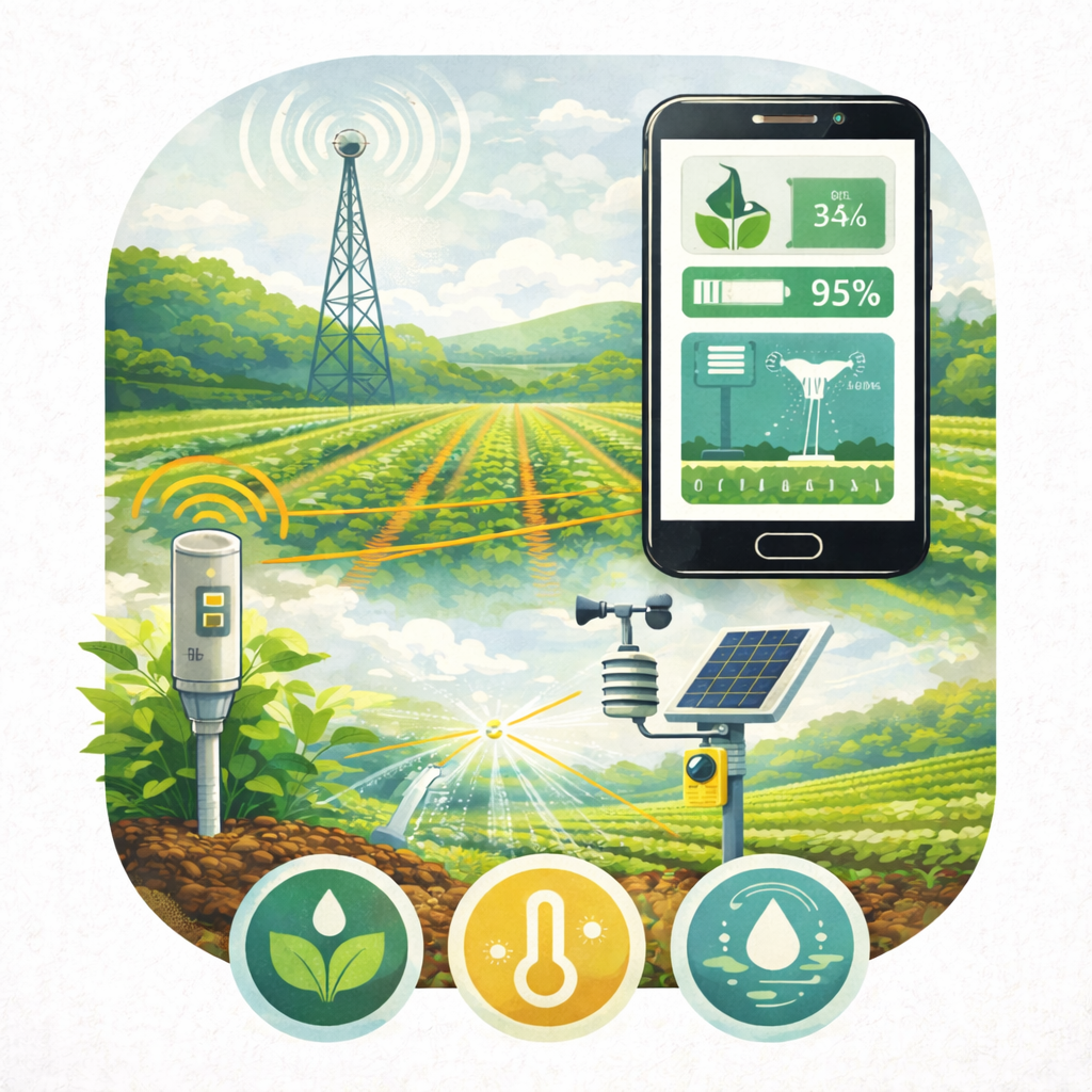 Sensores IoT para agricultura